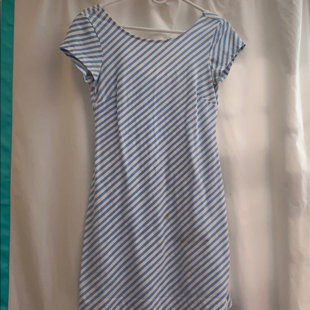 Mahi Gold Striped Dress